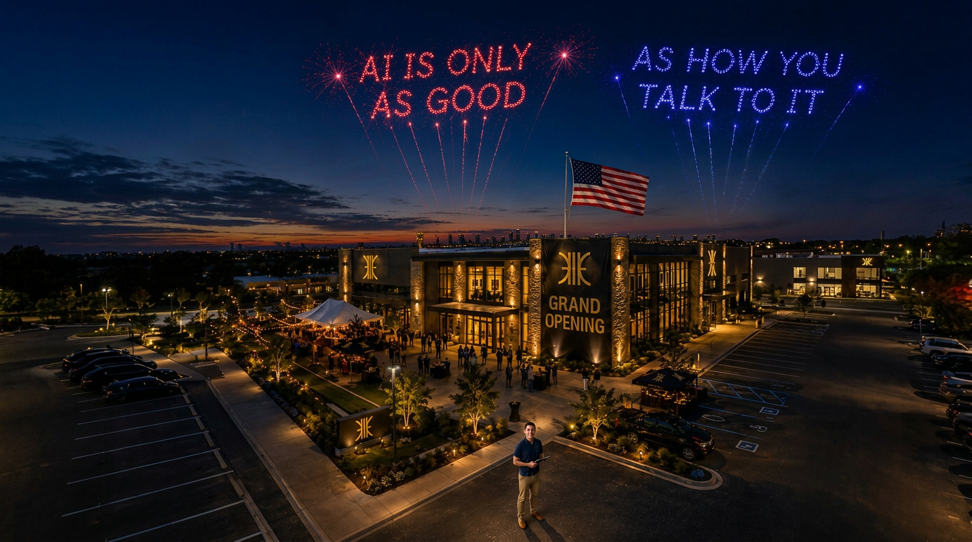 EEC grand opening with fireworks